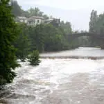 The Arre river in Le Vigan, in the Cevennes area