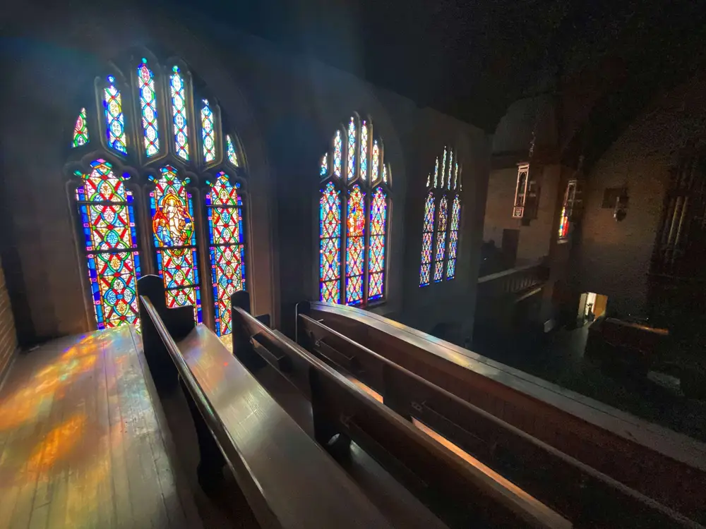 The First Presbyterian Church is a historic church in Little Rock, Arkansas. It was designed by architect John Parks Almand and was built in 1921. It is a high quality local interpretation of the Gothic Revival style. It was listed on the National Register of Historic Places in 1986.